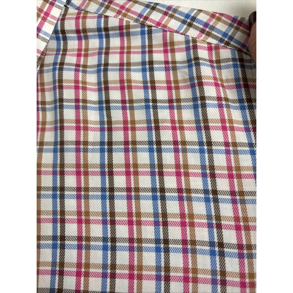 Peter Millar Gingham Check Button Down Shirt Mens… - image 2
